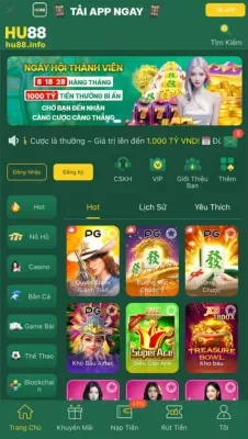 Tải App HU88
